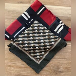Vintage Silk Kerchiefs/Scarfs